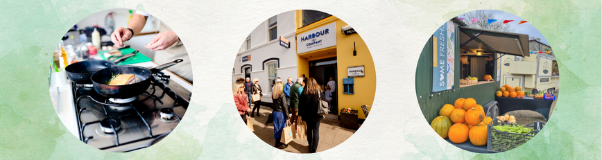 A selection of food and drink images from the borough